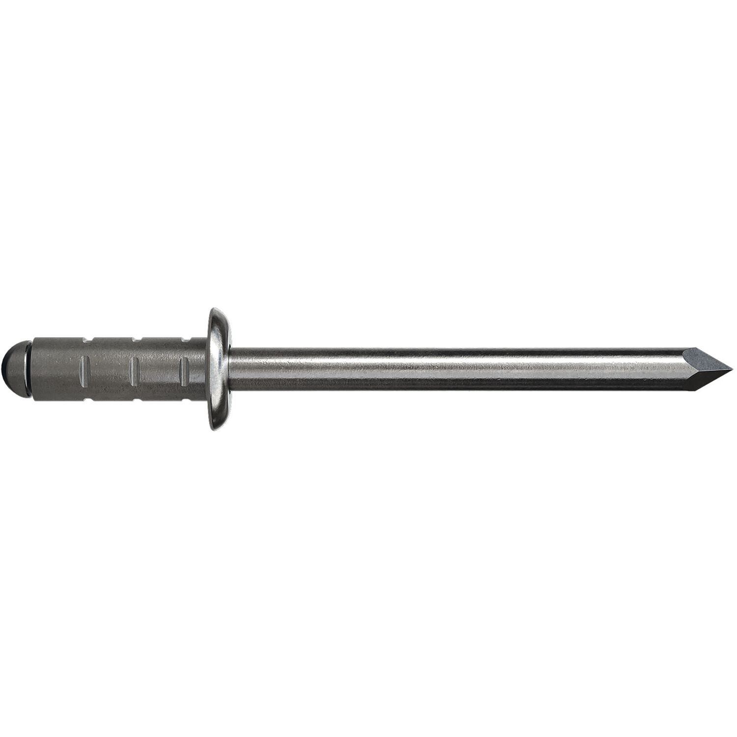 GESIPA Poly Grip Mehrbereichsniete Flachrundkopf 4.0x17 Aluminium mit A2-Dorn (500 Stück)