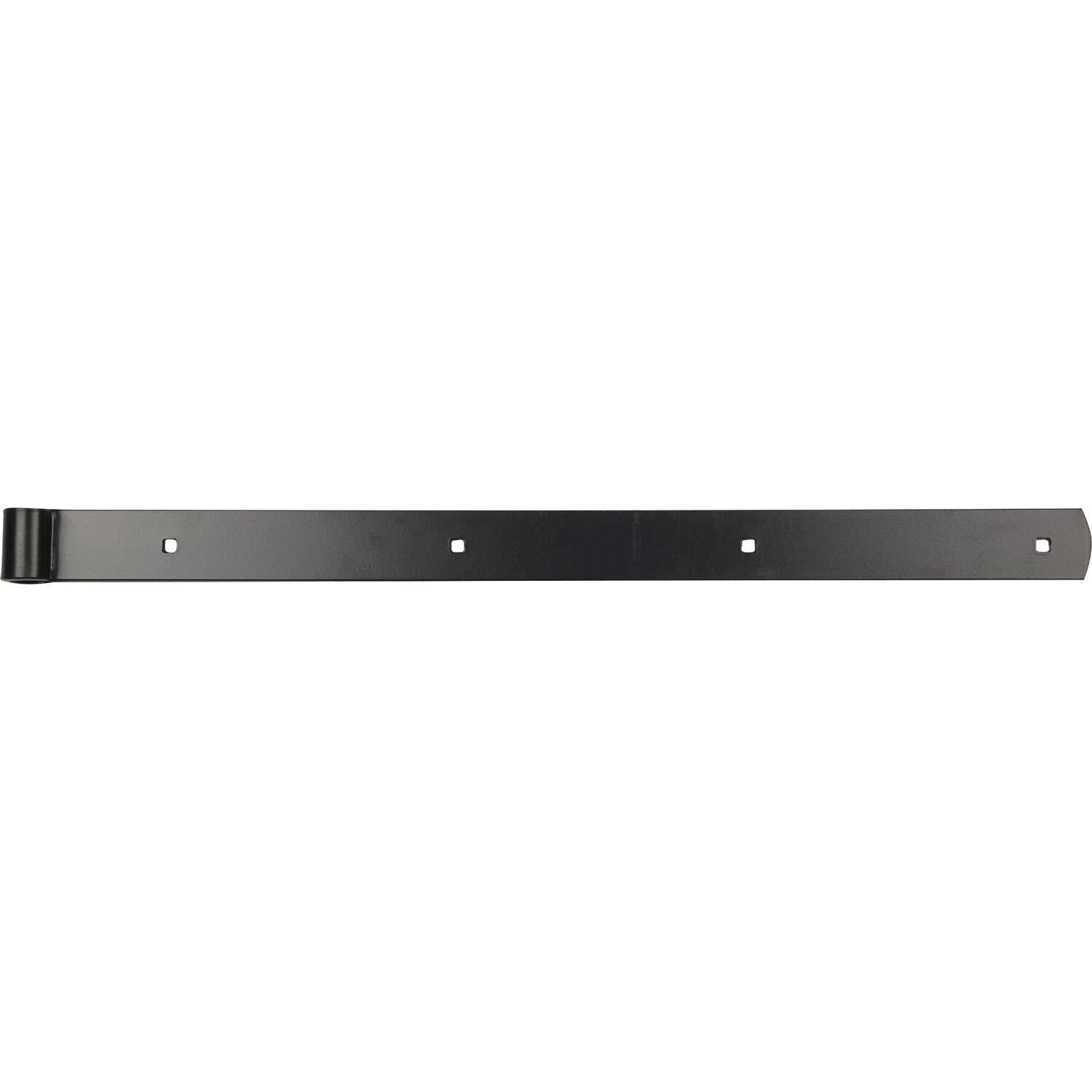 Sonneck Langbänder einseitig gerollt, ohne Kegel, 200 x 30 x 3 mm, Stahl schwarz RAL9005