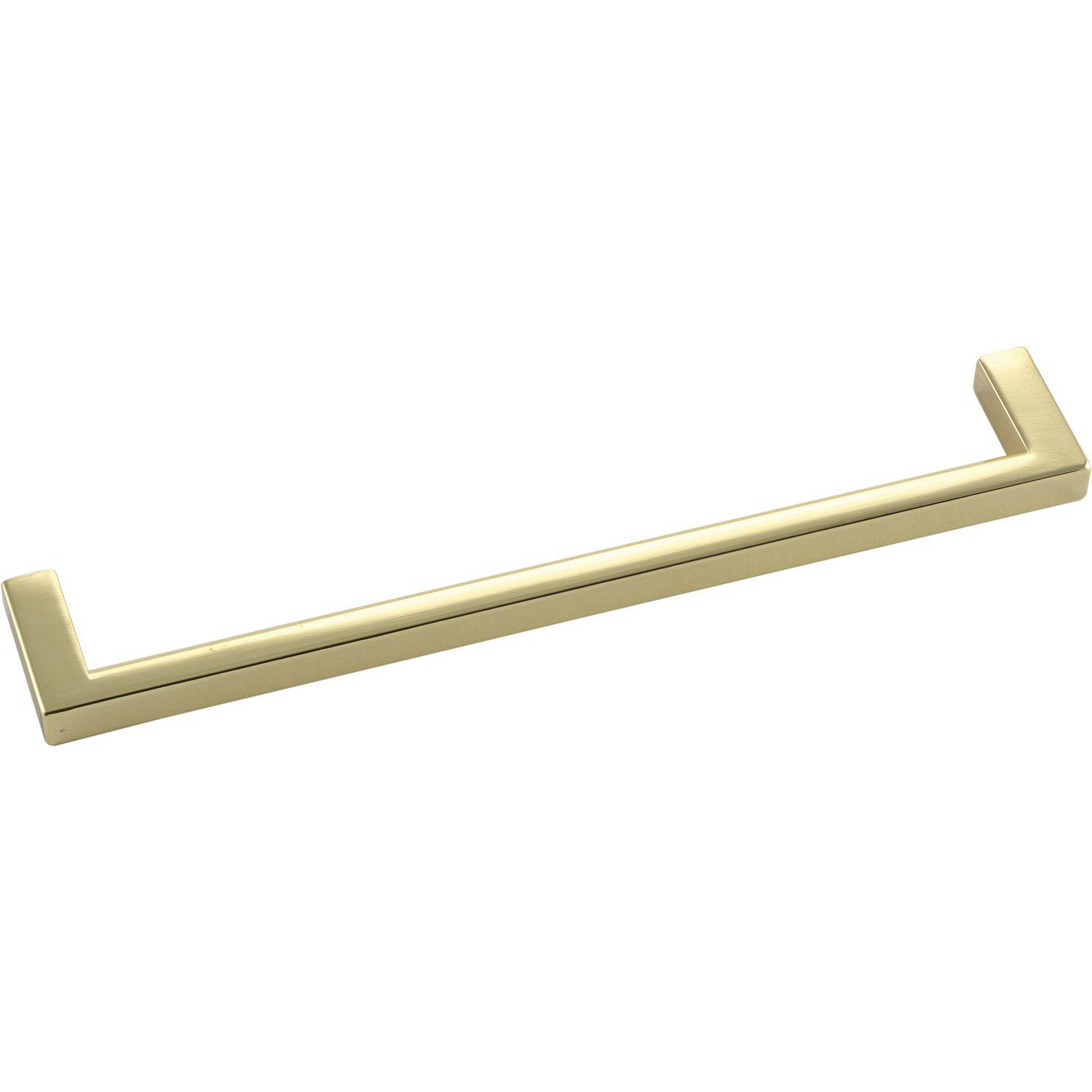 SIRO Griff Macha Lochabstand 160mm Breite 168mm zink vermessingt poliert