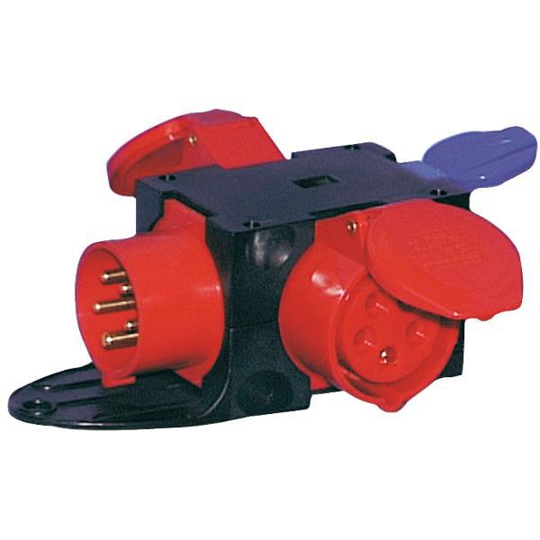 PCE Kompaktverteiler St.Anton 1 x 250V/2 x 400V IP44