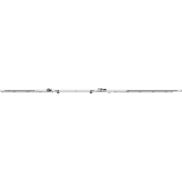 Maco #211791 MACO MM Stulpflügelgetriebe variabel VZ, Beschlagsnut, FFH 801-1250 mm (211791)
