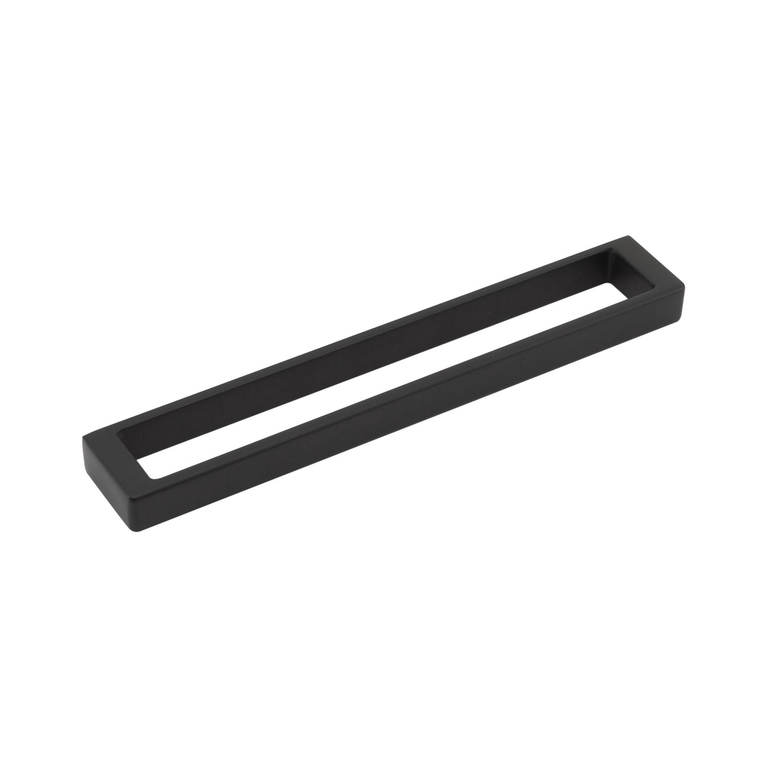 furnipart Griff Cubico Lochabstand 192mm Breite 201mm zink schwarz matt