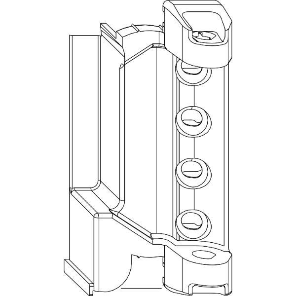 Maco #202542 MACO Scherenlager DT130 4/18-9 mm 130 kg silber links (202542)