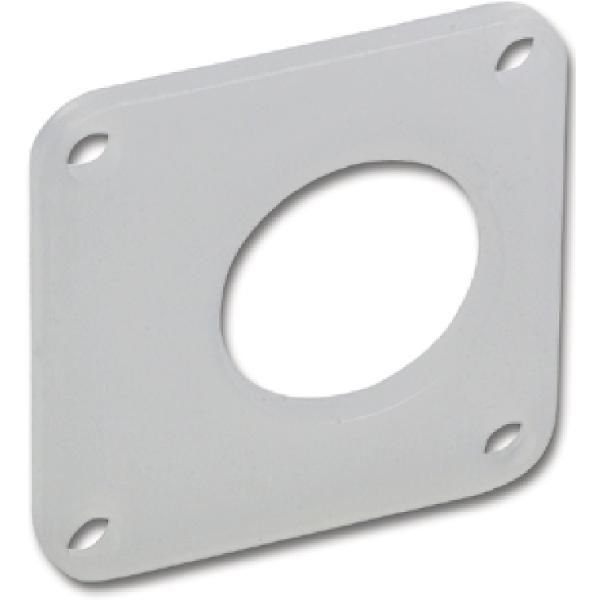 Hekna Distanzplatte zu Kastenschloss 1280 Kunststoff transparent