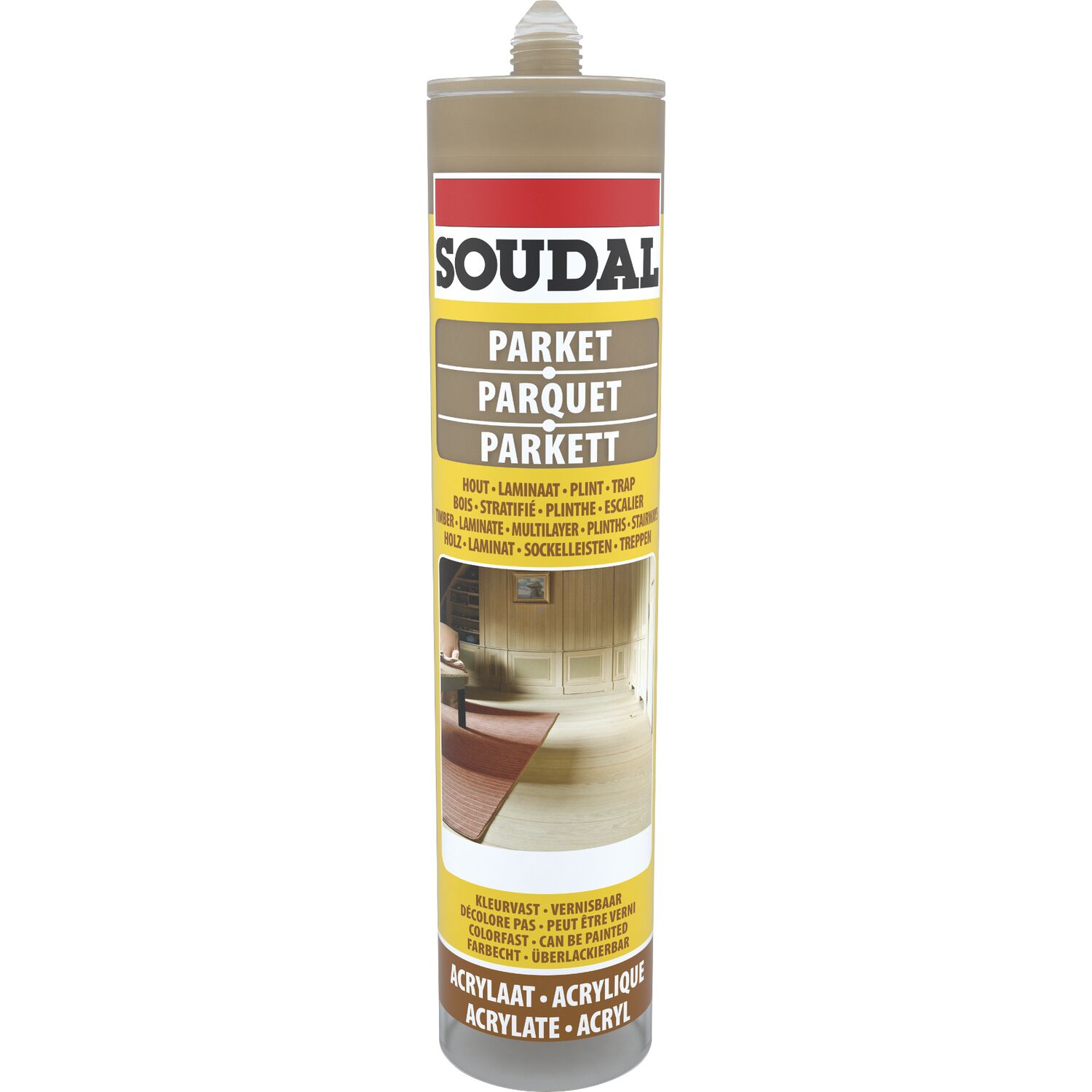 SOUDAL Parkett Dichtstoff Mokka 300ml