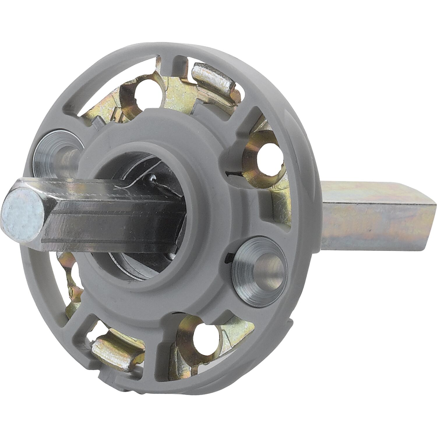 Hoppe HOPPE Montagemodul UP19/RFL rund, Vierkant 8/62 mm, Stahl aluminiumfarbig