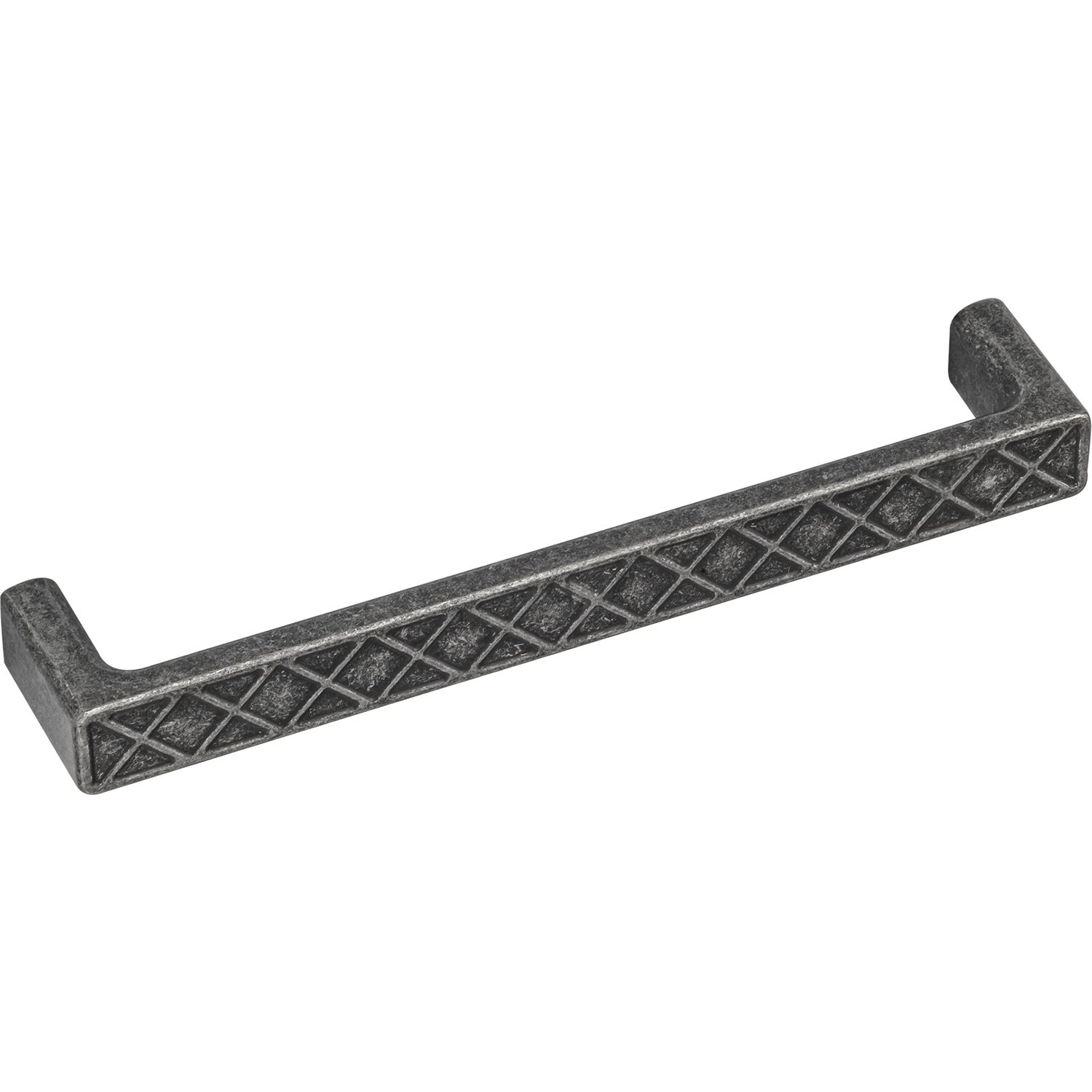 furnipart Möbelgriff Wafer Breite 175,5 mm, Zinkdruckguss grau antik