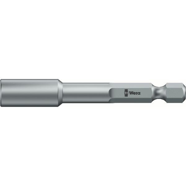 Wera Steckschlüssel-Einsatz 869/4M mit Magnet 1/4"sechskant 9.0/50 mm sechskant