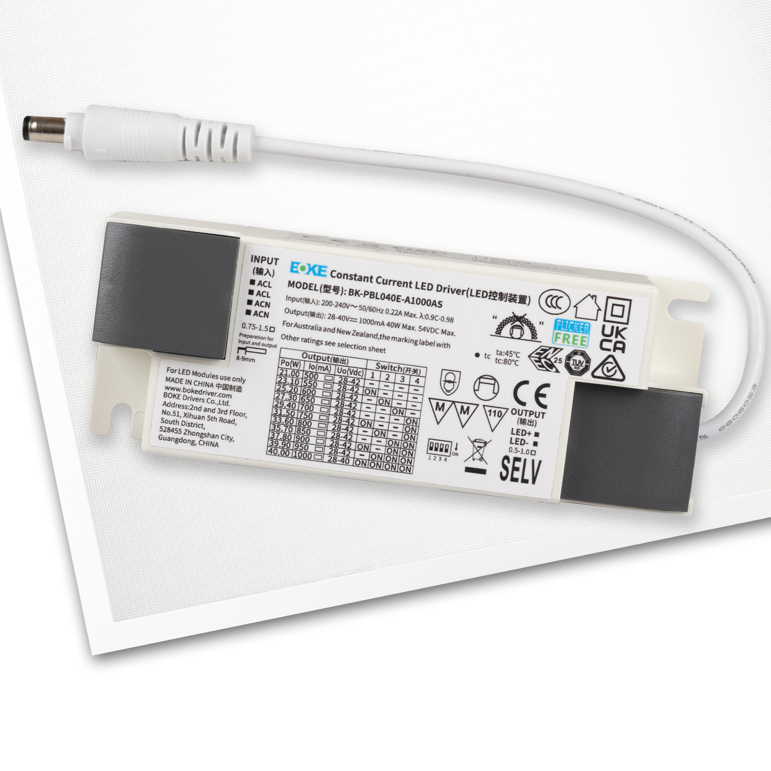 ISOLED LED Panel Business Line 1200 UGR
