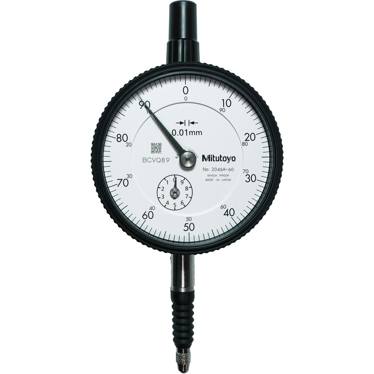 MITUTOYO Messuhr 2046A Messbereich 10 mm Ablesung 0.01 mm