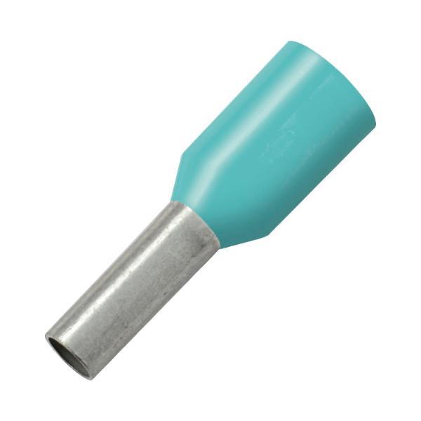 SCH Aderendhülse 0.34x8/12 mit Kragen türkis