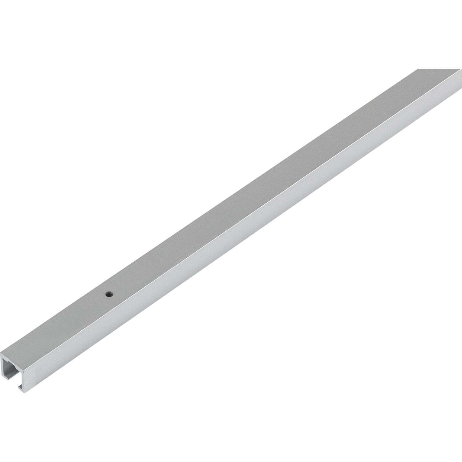 Hawa Clipo Einfach- Laufschiene zum Aufschrauben gelocht 2500mm Alu eloxiert