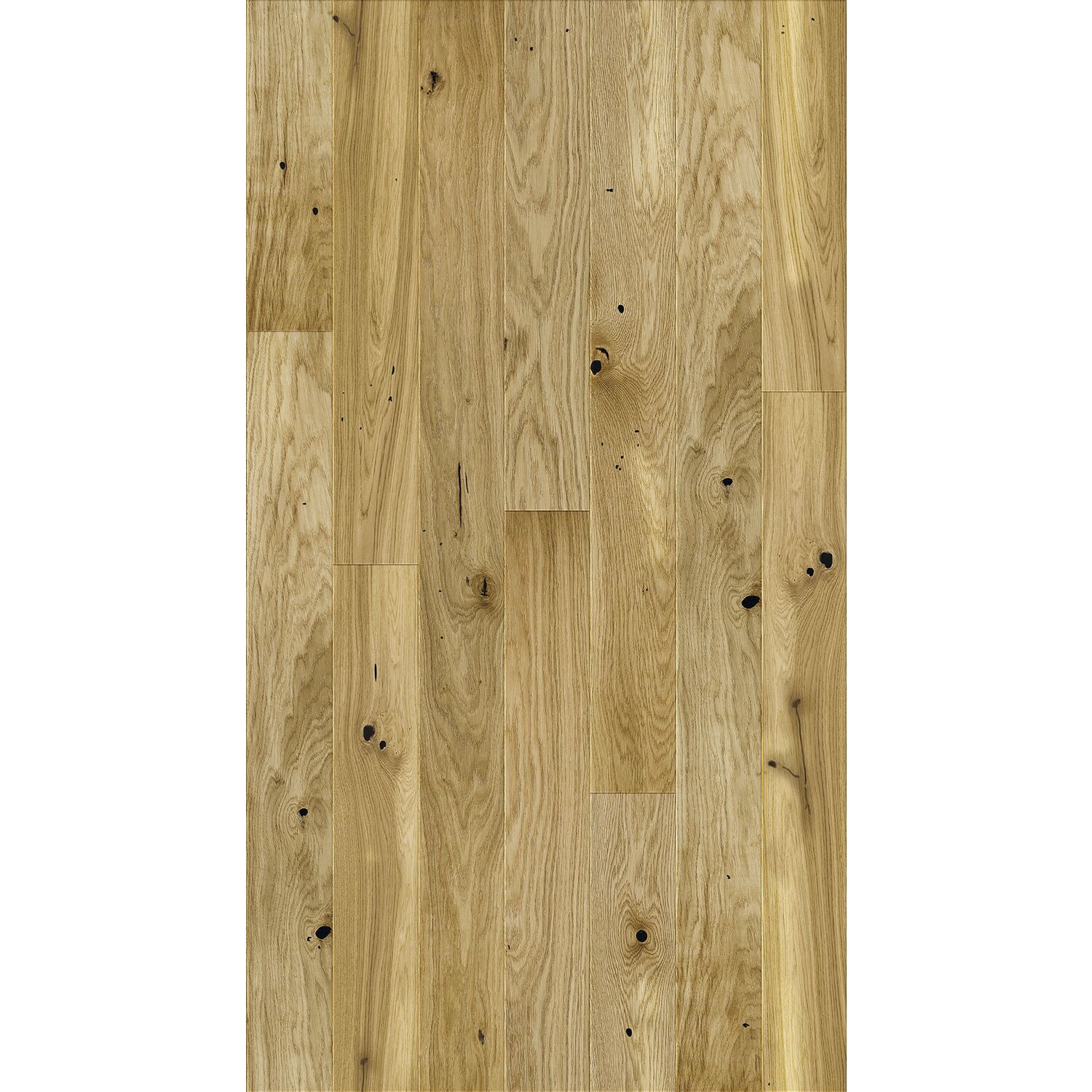 solido Landhausdiele Eiche lebhaft Grande, leicht gebürstet, natur geölt, 14 mm (2.77 m²)