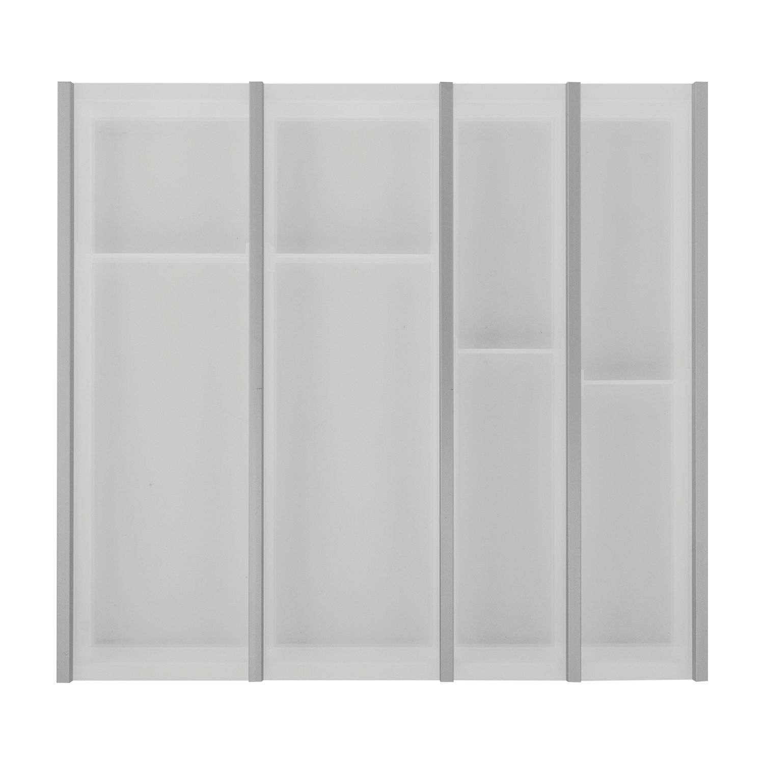 ninka Schubkasteneinsatz-Set Cuisio Korpusbreite 600mm TANDEMBOX Kunststoff Weiß