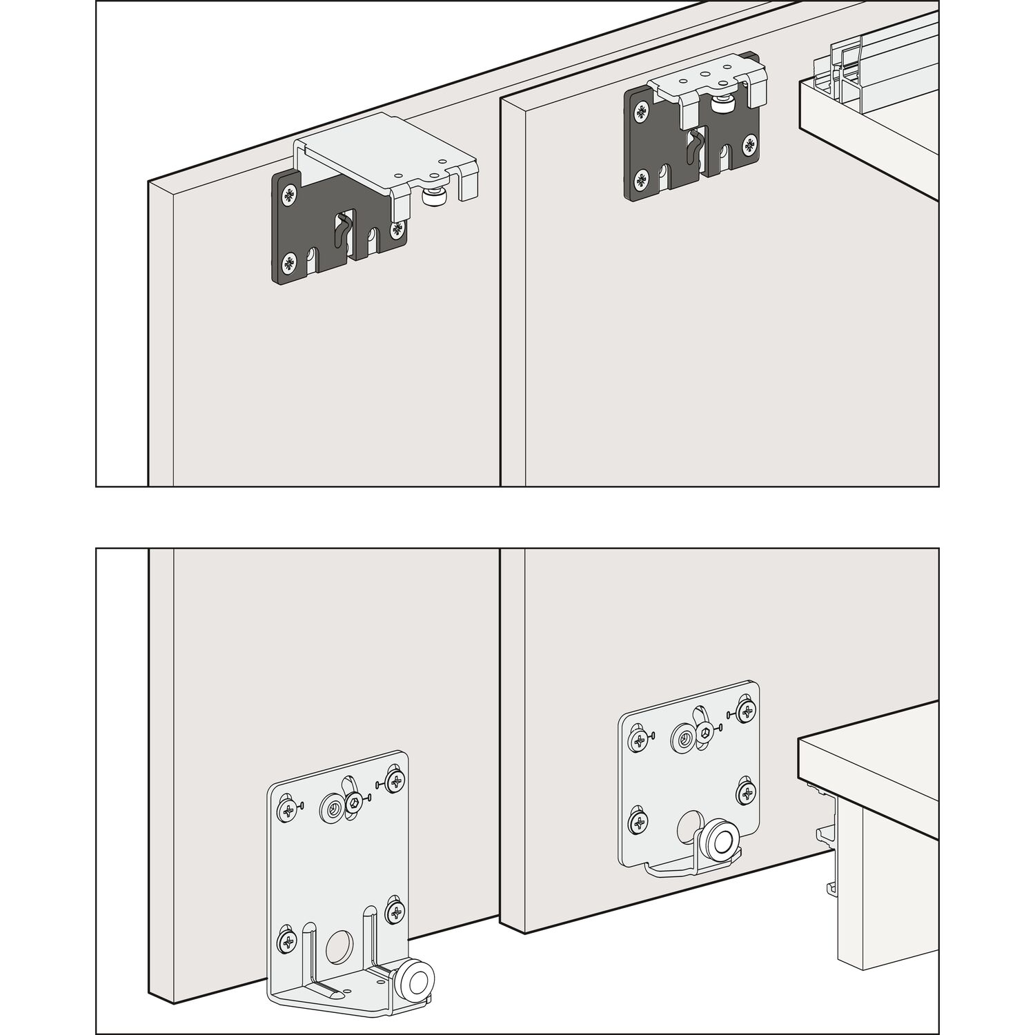 Hawa HAWA Combino 35 H FS Beschlägegarnitur 1200 x 2200, 2 türig