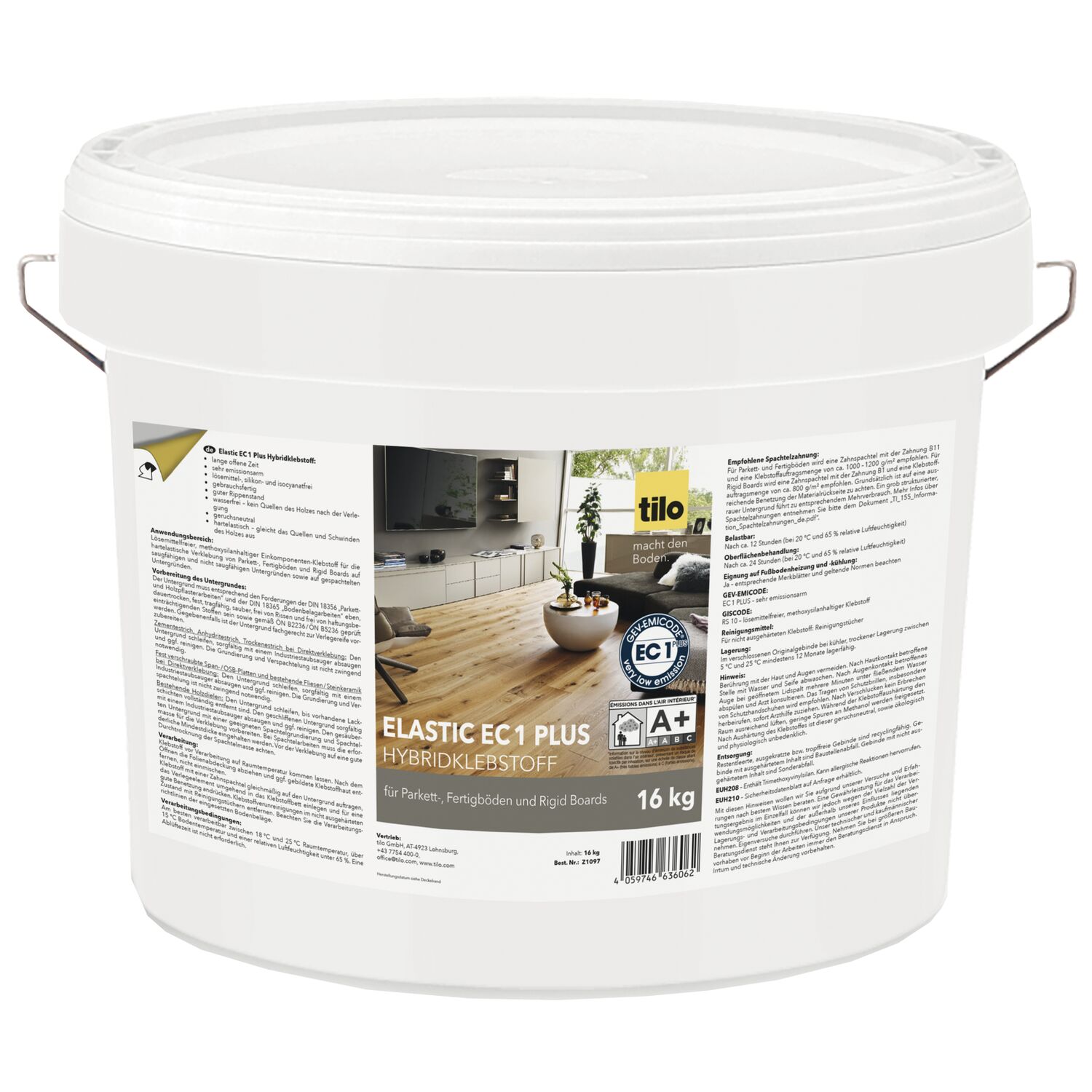 Tilo Elastikkleber EC 1 Plus, 16 kg