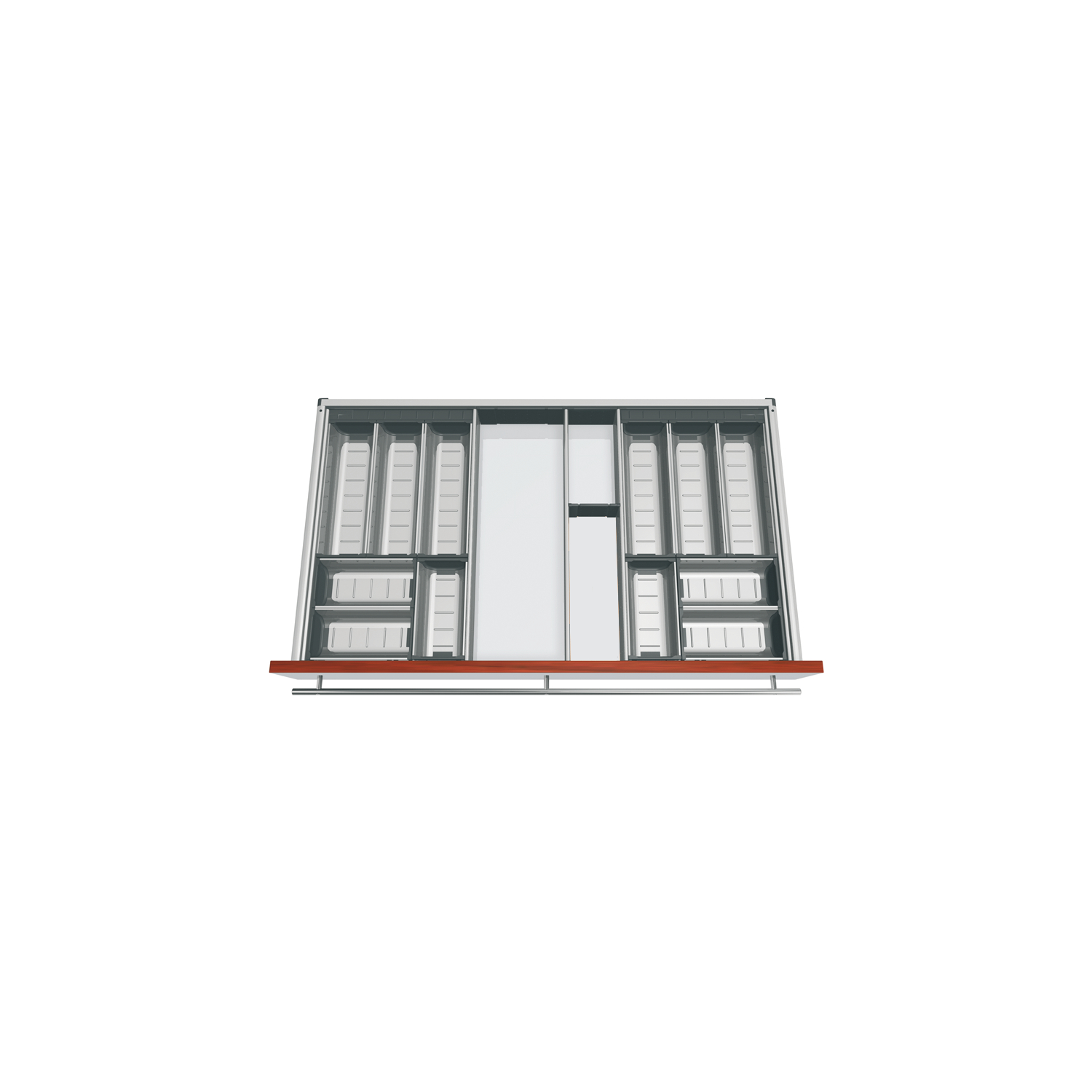 blum ORGA-LINE Schalen-Set KB 900/NL 500 mm Edelstahl/Kunststoff