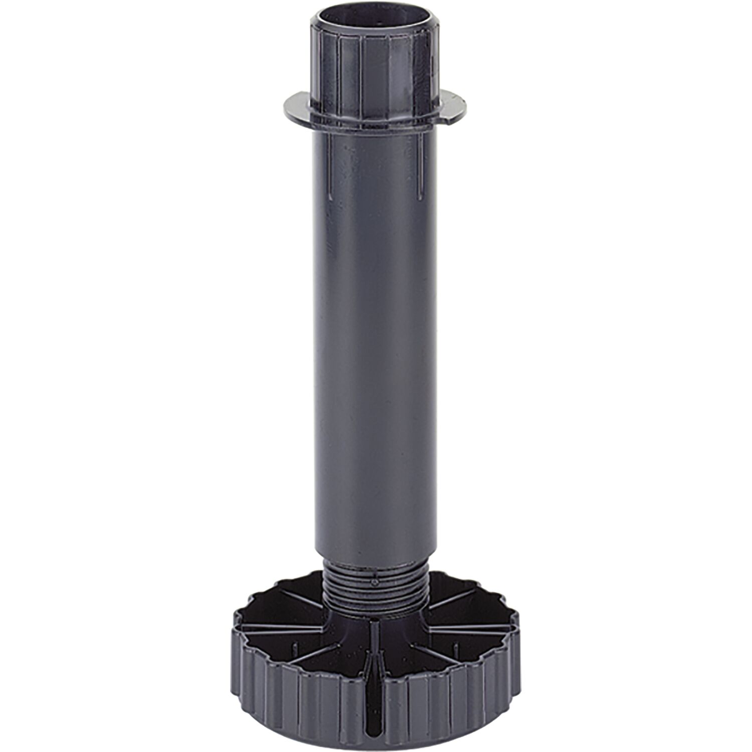 Hettich KORREKT Sockelverstellfuß 70 mm, Kunststoff schwarz