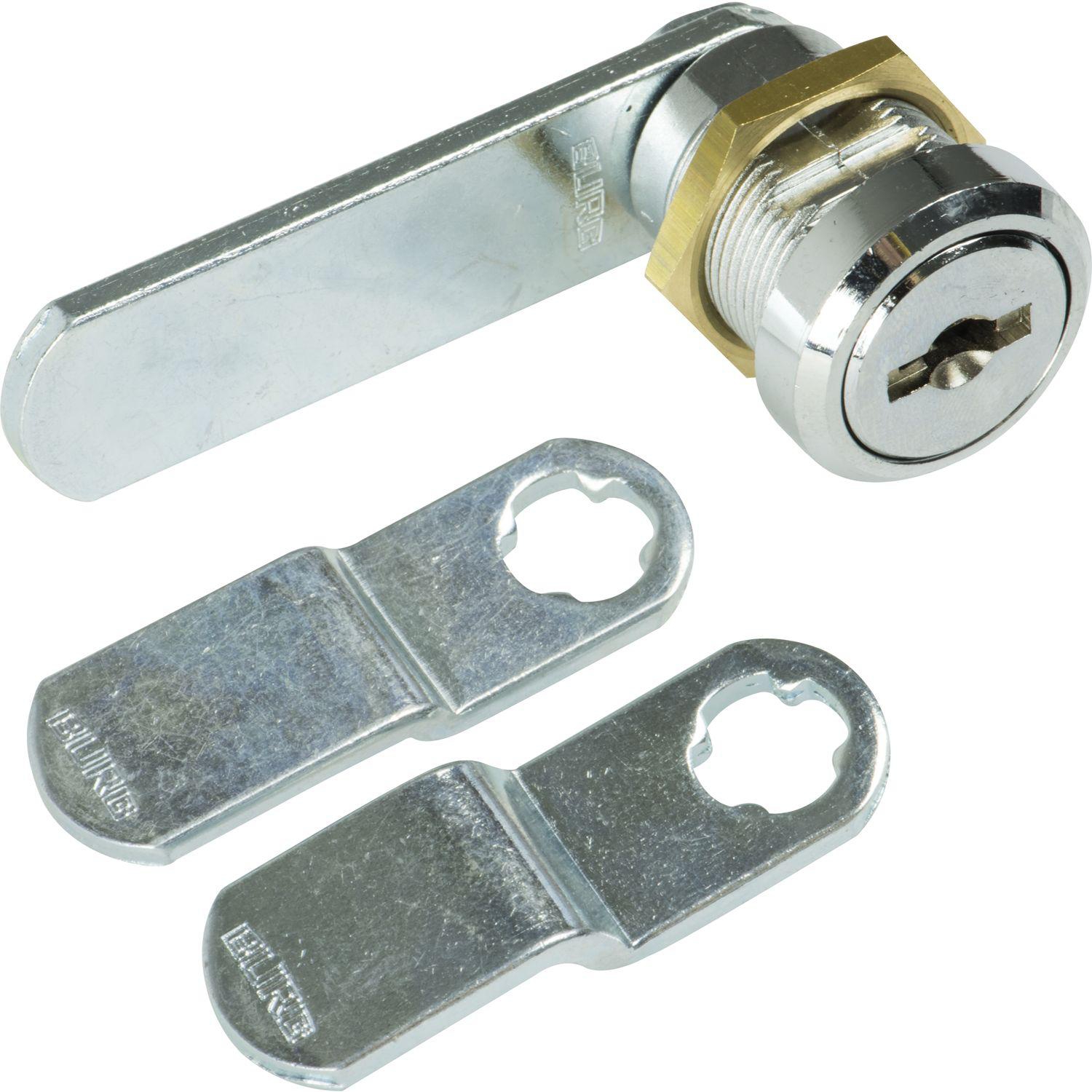 Burg-Wächter Universalzylinder ZS 85, Materialstärke 1 - 12 mm, verchromt