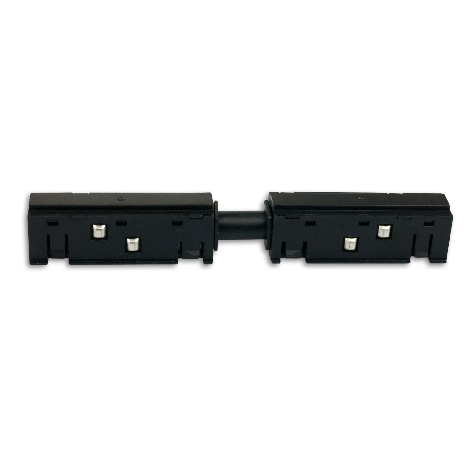 ISOLED Track48 Linear-Verbinder 45° biegbar stromführend schwarz max. 6A 4-polig