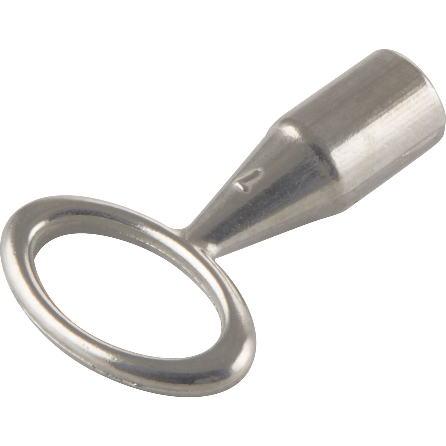 secOtec Kamintürschlüssel 7mm Vierkant vernickelt