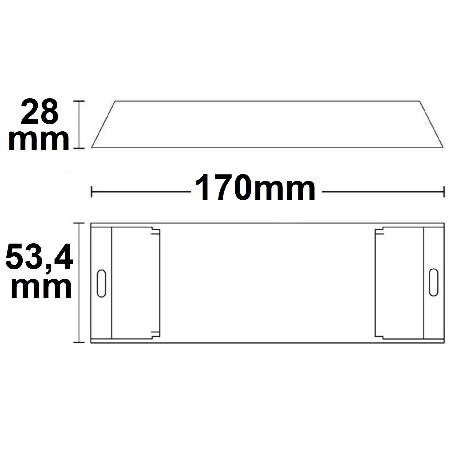 ISOLED RGB+W PWM-Dimmer mit Nah- u. Fernbedienung 2 Szenen-Speicher 4 Kanal 12-36V 4x5A