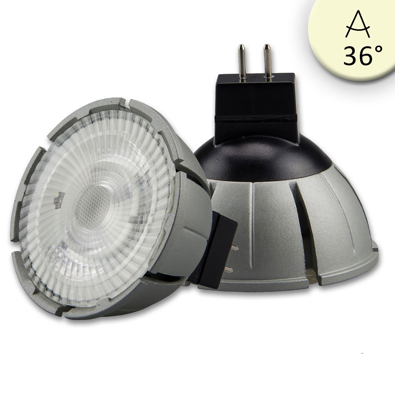ISOLED MR16 Vollspektrum LED Strahler 7W COB 36° 3000K dimmbar