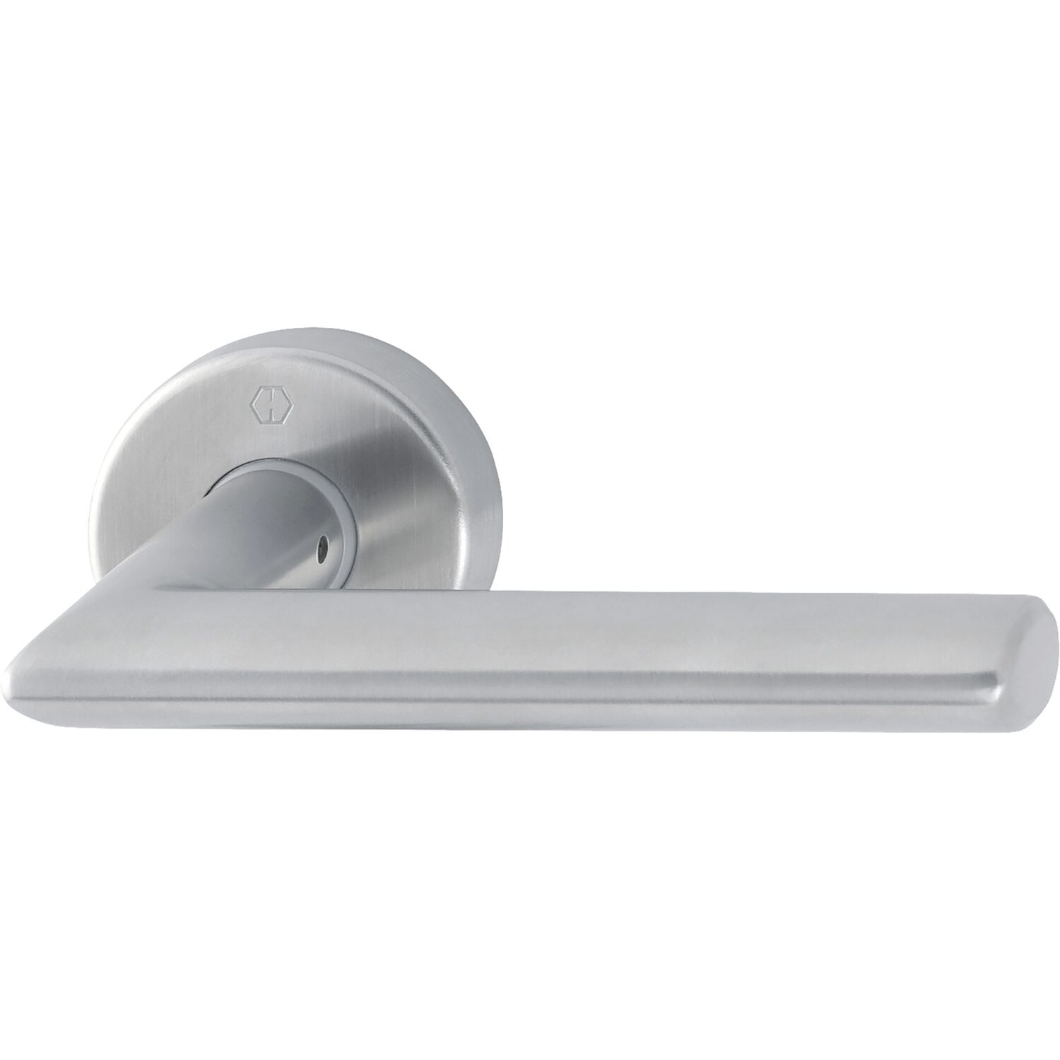 HOPPE Drückerhalbgarnitur STOCKHOLM rund, Vierkant 8/62 mm, Edelstahl matt