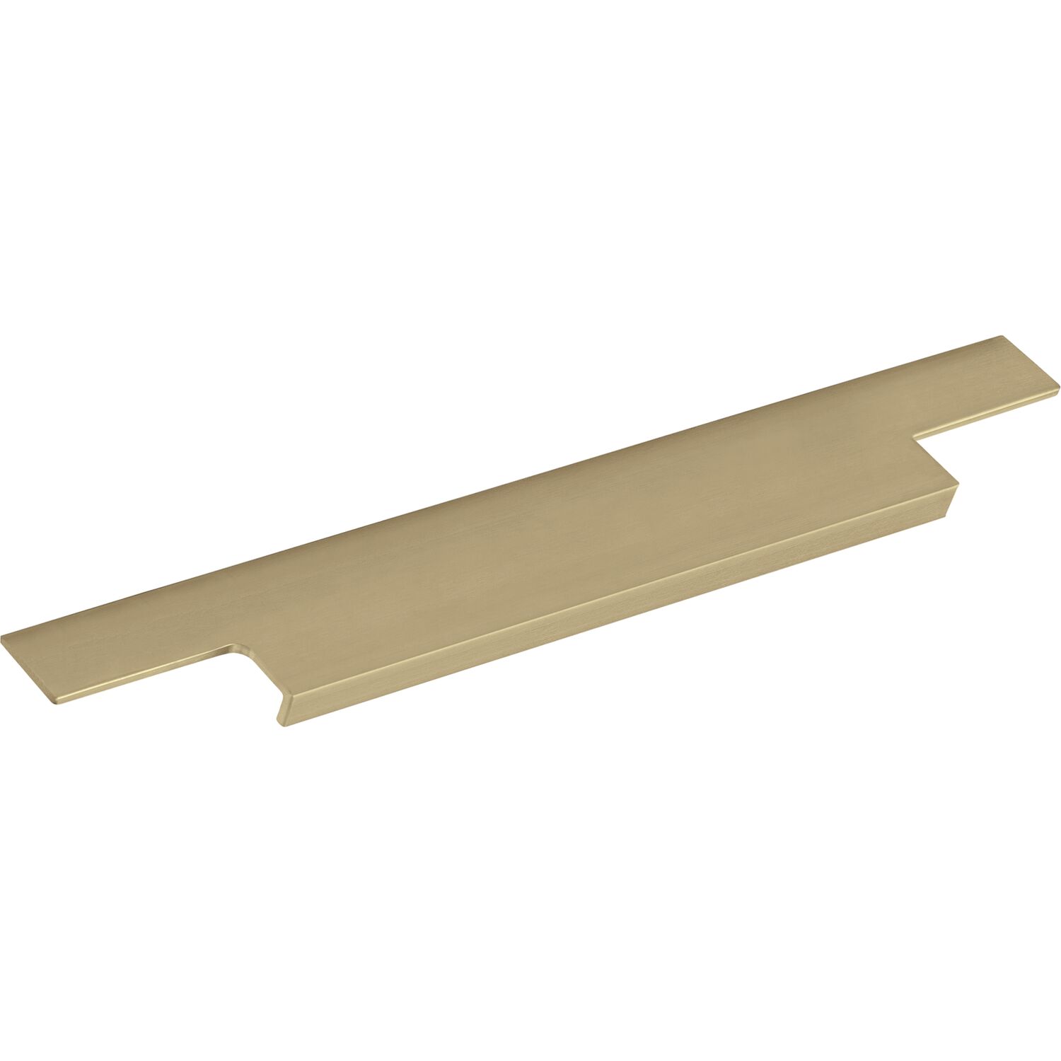 furnipart Griffleiste TRIM Länge 495 mm, Aluminium, Messing gebürstet