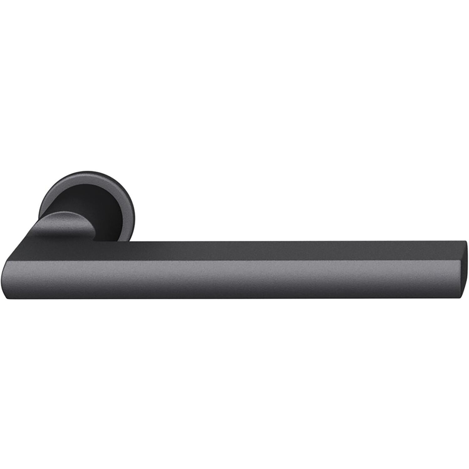FSB FSB Steckgriff 15 1035 auf Mini-Rosette, Türstärke 49-58 mm, Aluminium schwarz