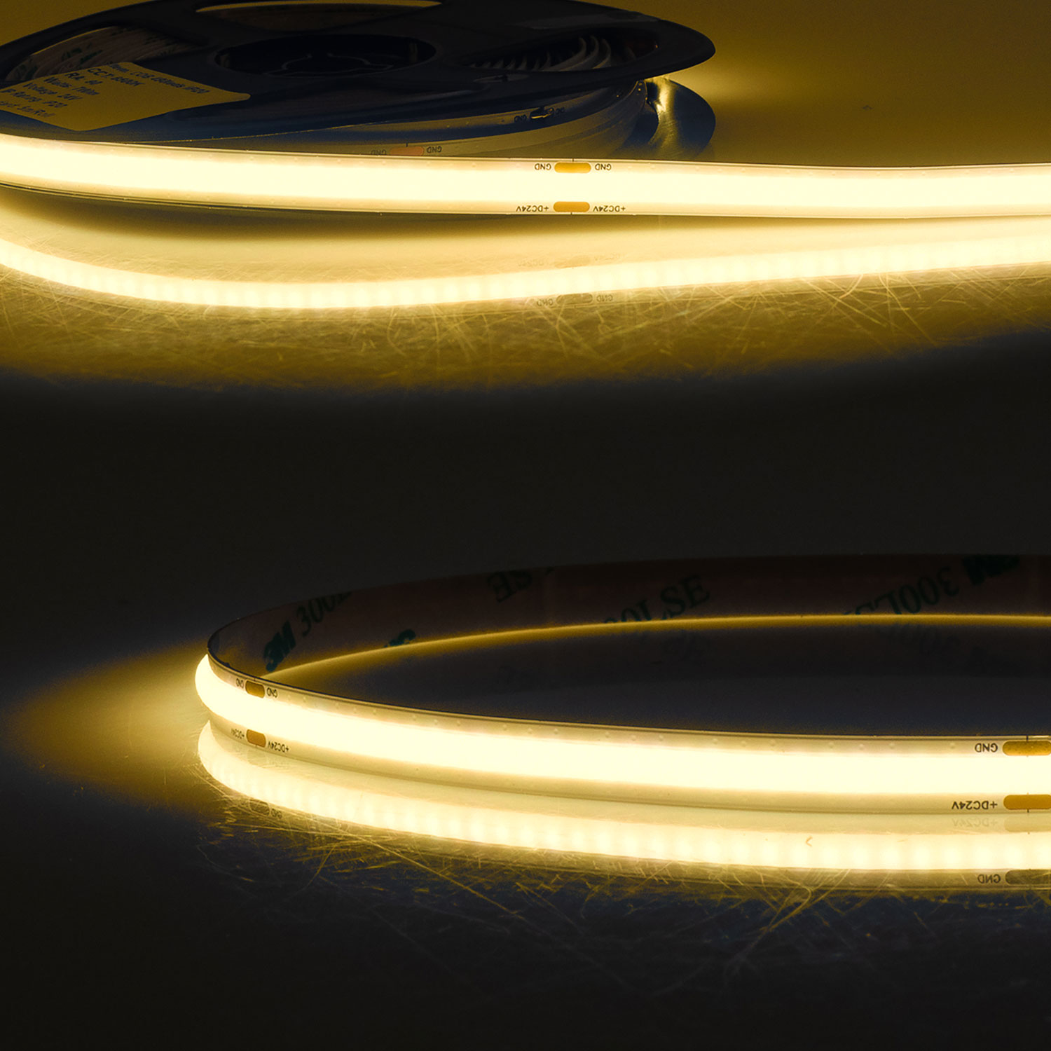 ISOLED LED COB927 Linear Flexband 24V DC 8W IP20 2700K 5m Rolle 480 LED/m