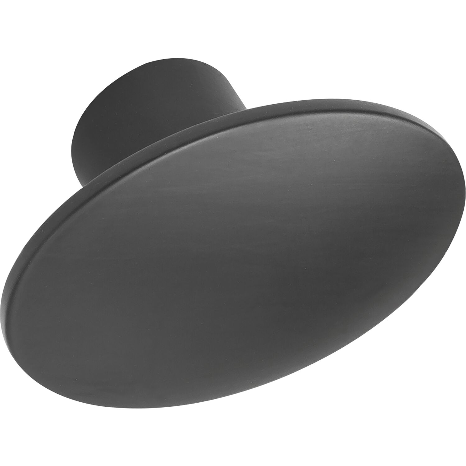 ninka Möbelknopf Dome 50x36 mm, Zinkdruckguss schwarz matt