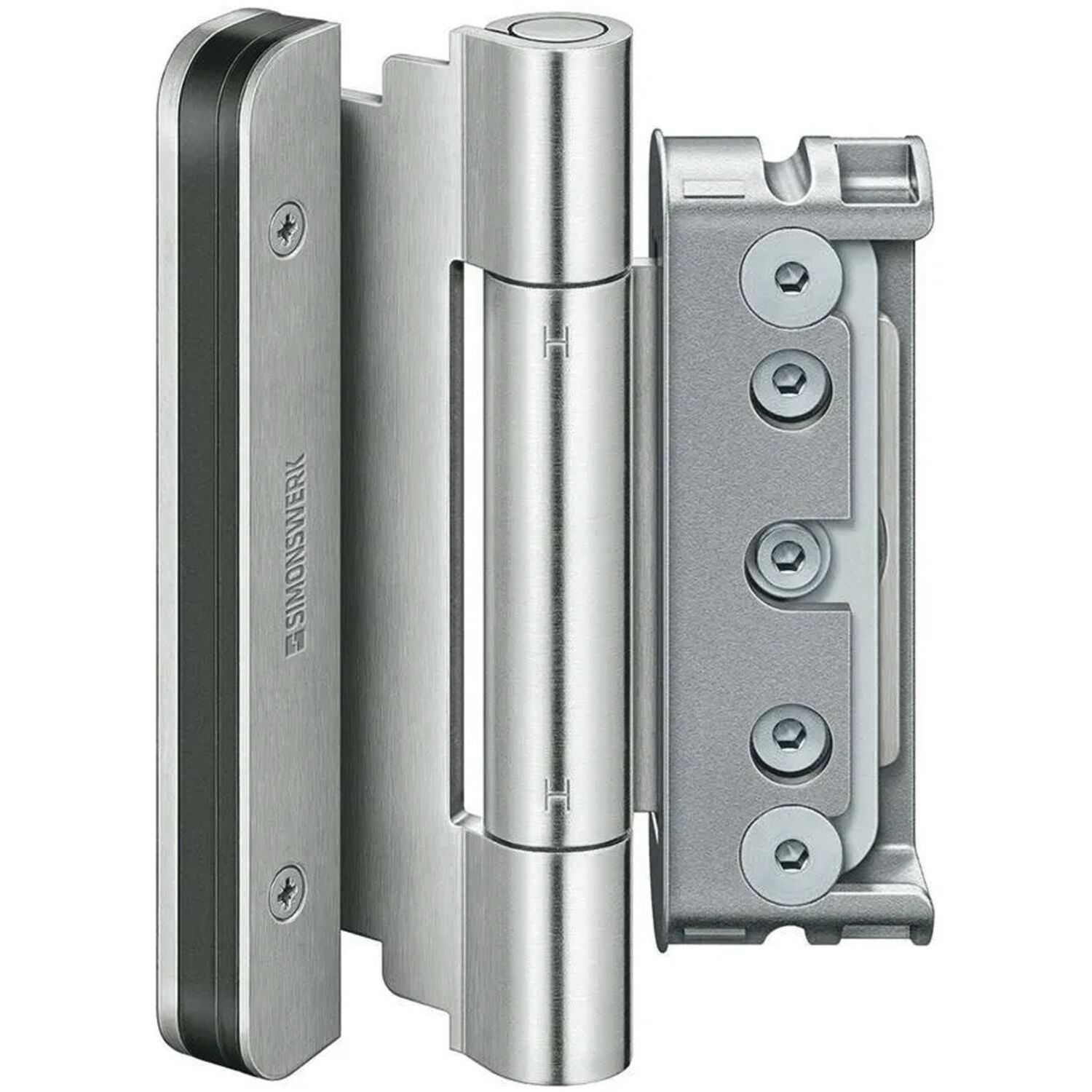 Simonswerk Türband BAKA Protect 4010 3D FD MSTS Stiftsicherung, 1 Satz = 3 Stk. Edelstahl