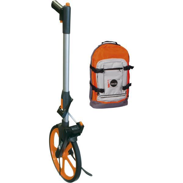 Nedo Leichtmessrad-Set Professional im Trekkingrucksack