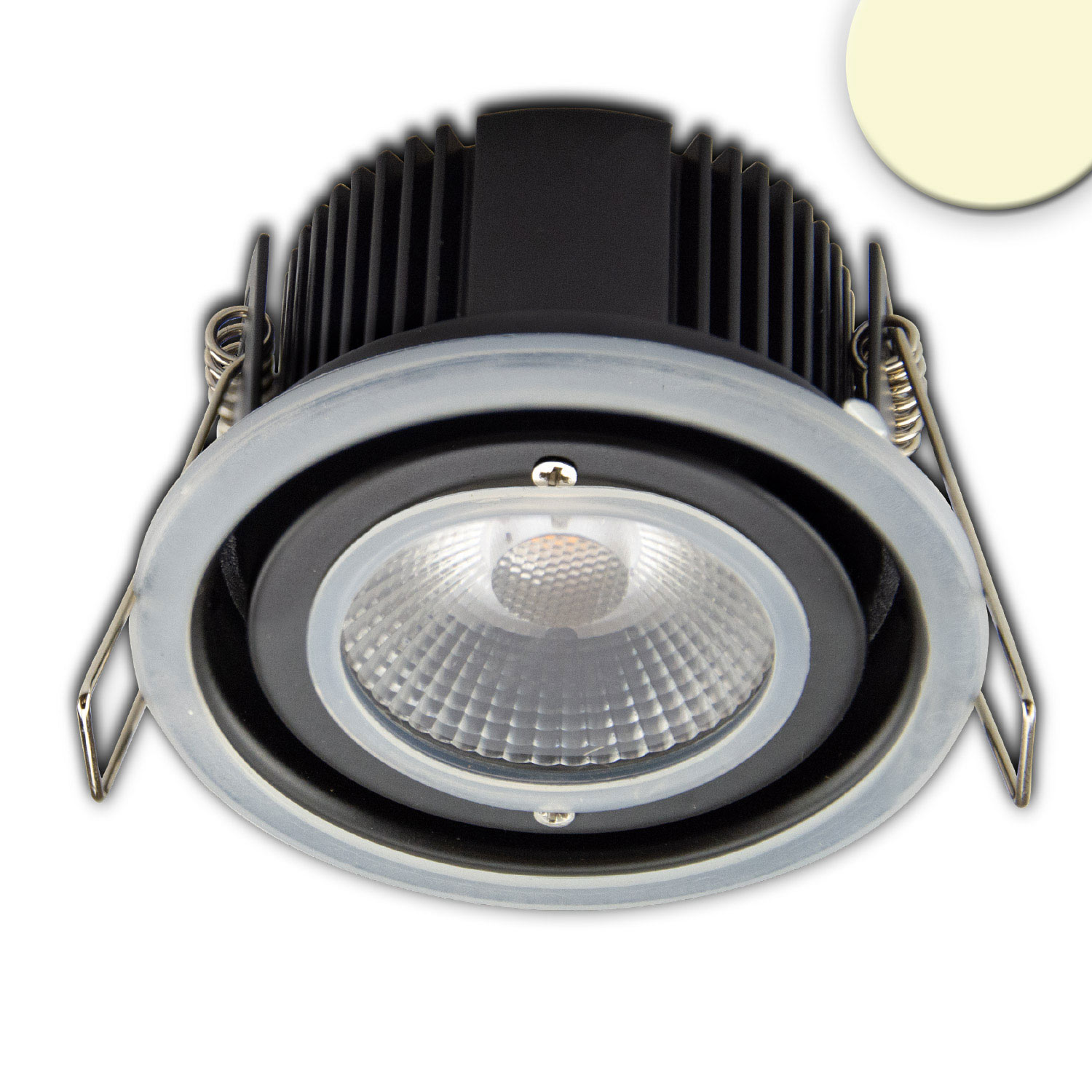 ISOLED LED Einbaustrahler Sys-68 10W IP65 warmweiß dimmbar (exkl. Cover)