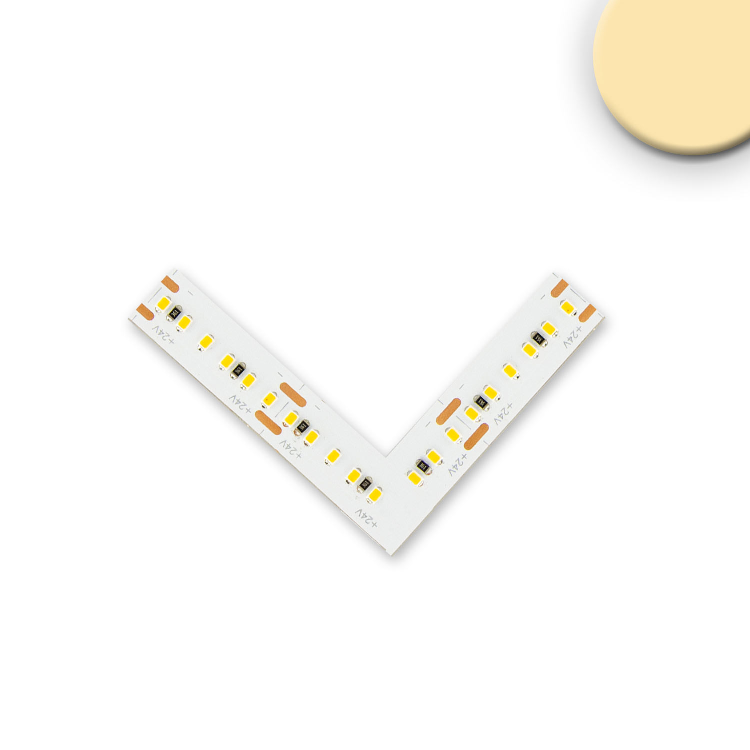 ISOLED Eckverbindung leuchtend 0,5W für CRI927 Linear10 Flexband 24V DC 10W IP20
