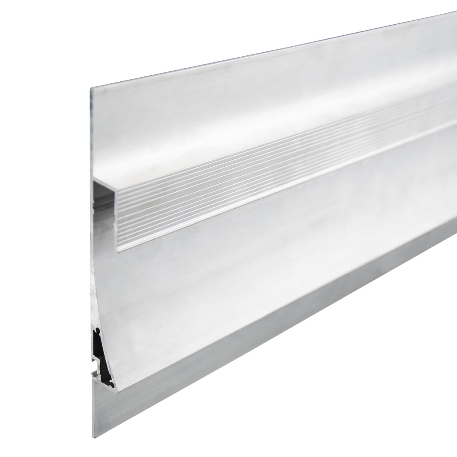 ISOLED LED Trockenbau-Leuchtenprofil Single Curve 200cm