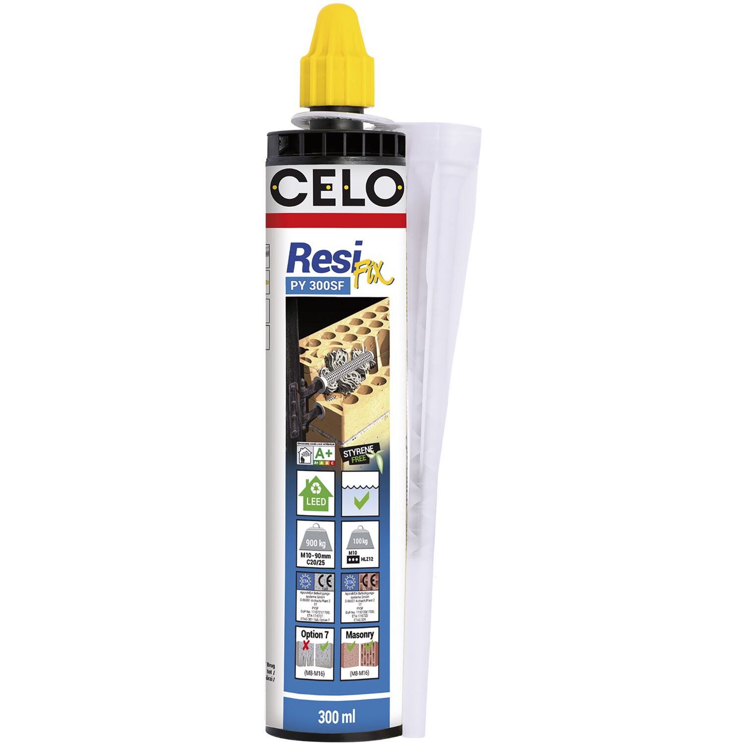 Celo Injektionsmörtel polyester ResiFIX PY 300 SF
