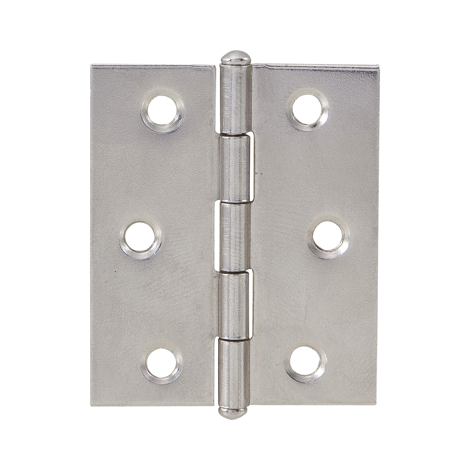 Metalurgia Knopfscharnier - leichte Ausführung 50 x 50 mm, Stahl glanzvernickelt