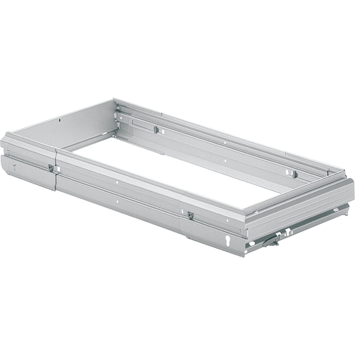 HETTICH Systema Top 2000 Hängeregistratur-Rahmen 700-872 / 316 mm Alu-Finish