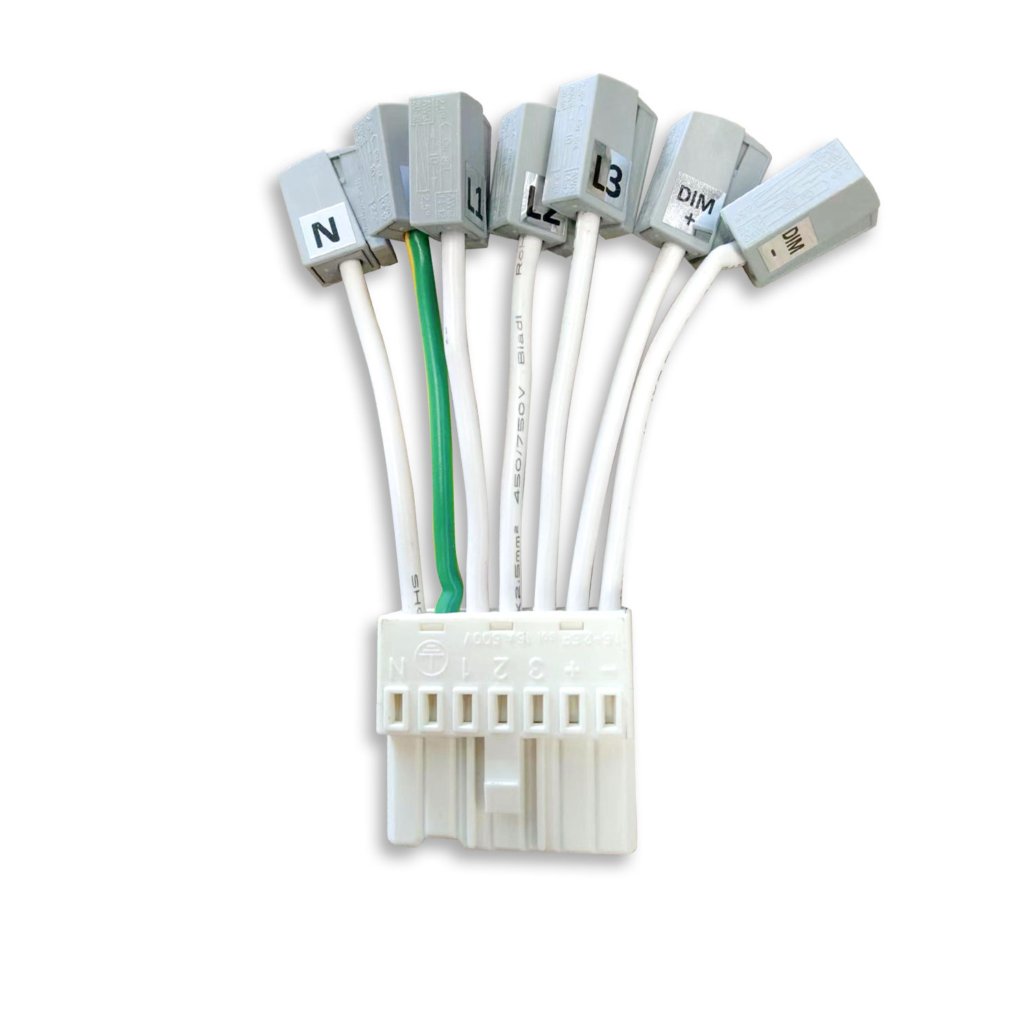 ISOLED FastFix LED Linearsystem R XL Einspeiseadapter 7-polig 15A