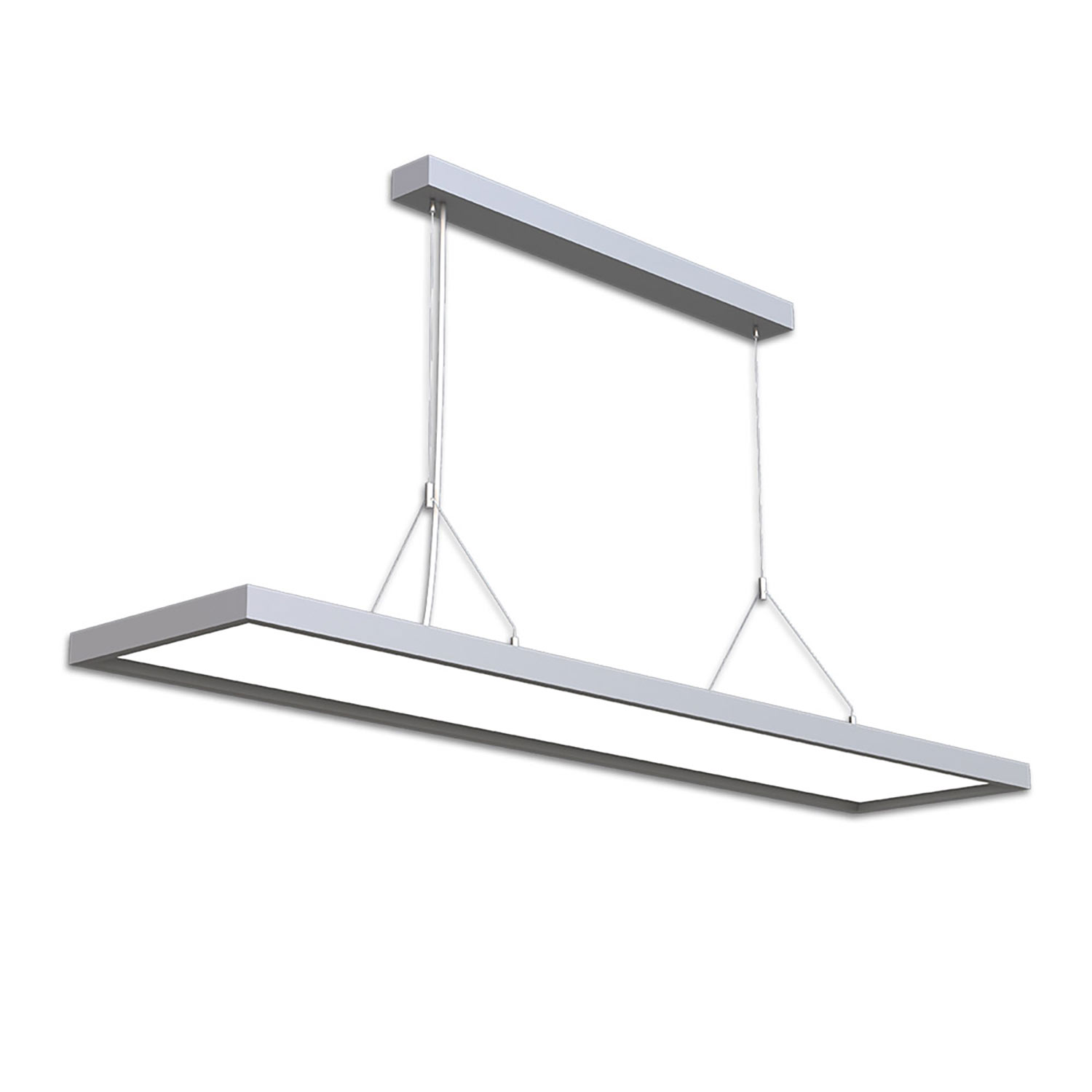 ISOLED LED Office Pro Pendelleuchte Up&Down 20W+40W silber UGR