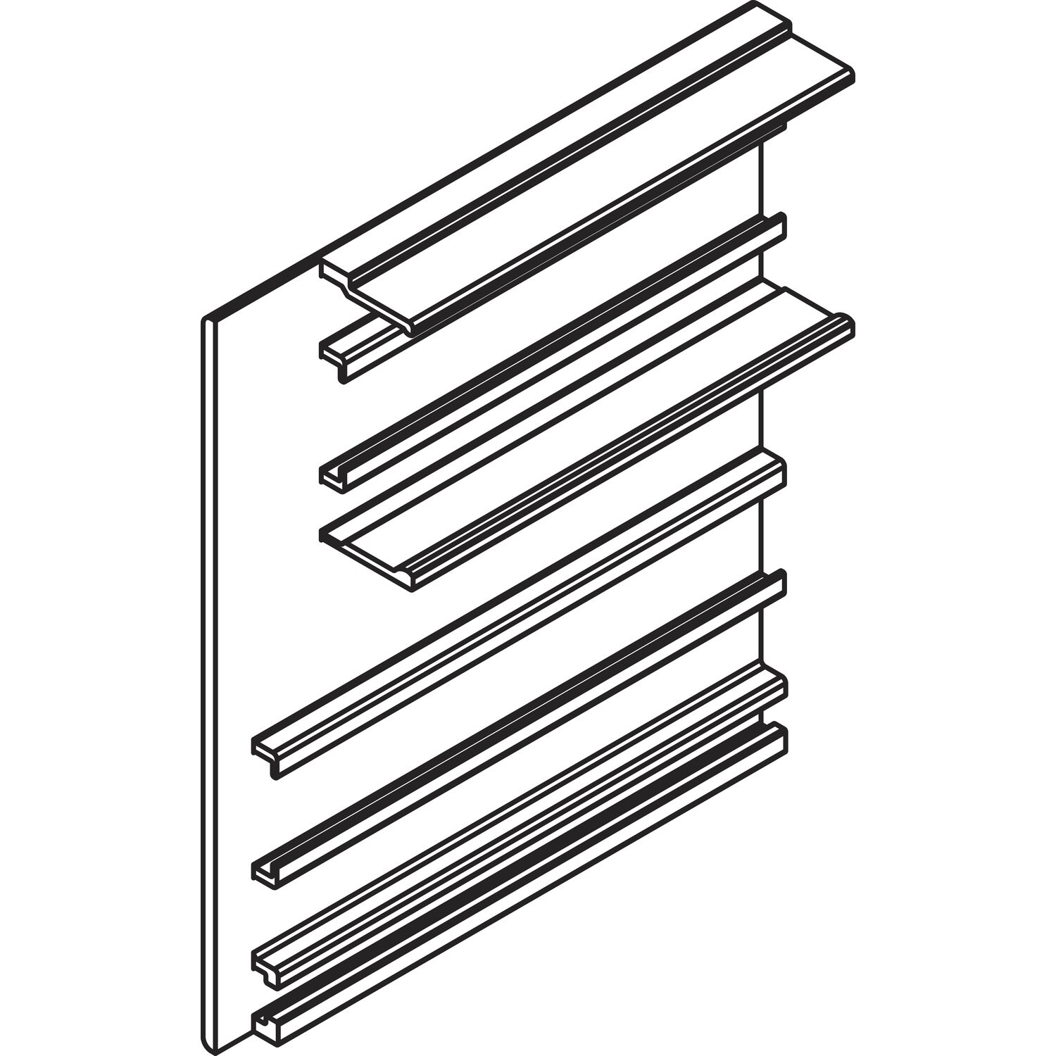 Hawa HAWA-Junior 80/100 Z Abdeckkappe Clipblende 66 mm links silber
