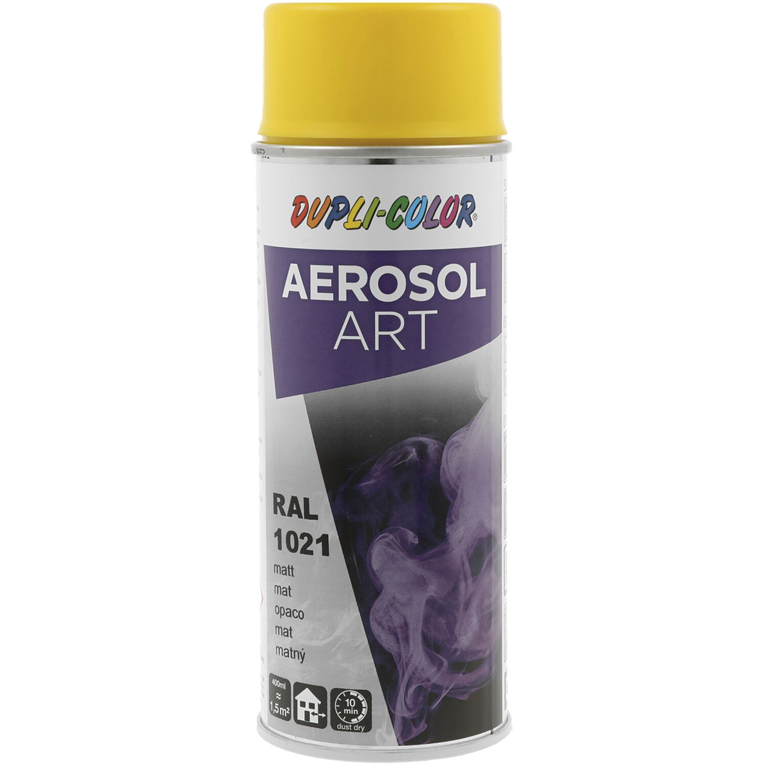 Dupli-Color Lackspray Aerosol Art 400ml rapsgelb matt / RAL 1021 (400 ml)