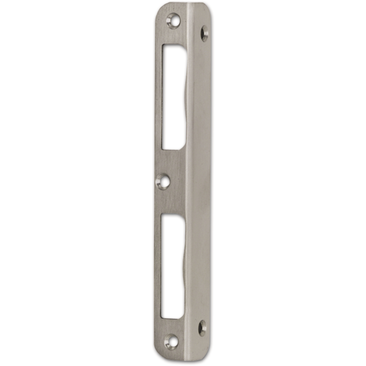 BKS Winkelschließblech f. Hauptschlösser, universal, Lappen 170x20 mm, Edelstahl