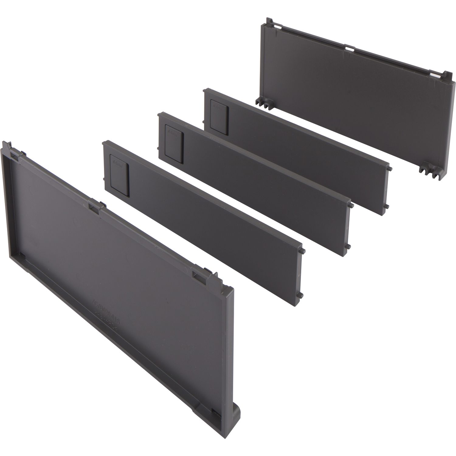 blum AMBIA-LINE Flaschenset, B200mm, Kunststoff Oriongrau matt