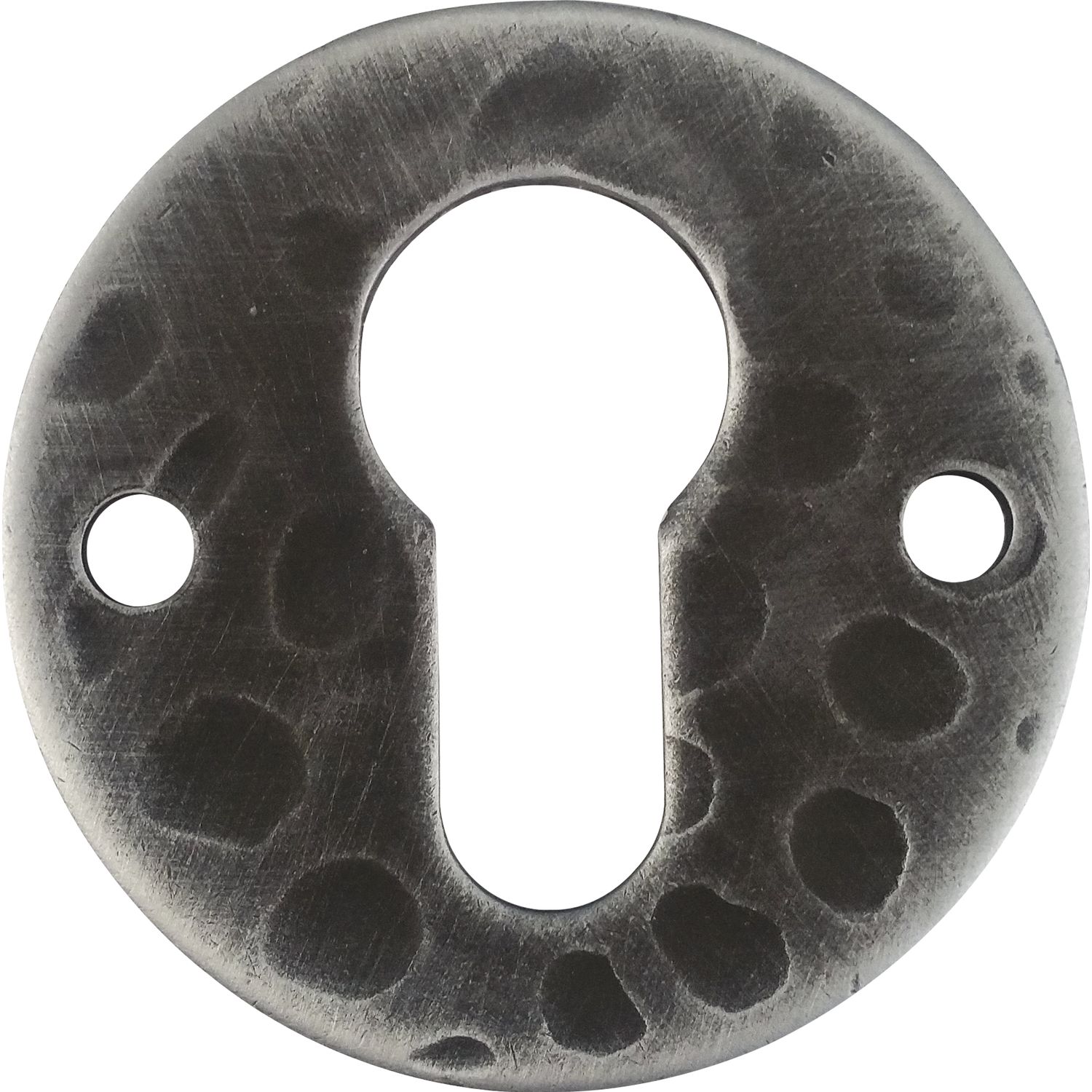SCHÖSSWENDER Zylinderrosette Elga PZ, ø 52 mm, Höhe 3 mm, schwarz passiviert