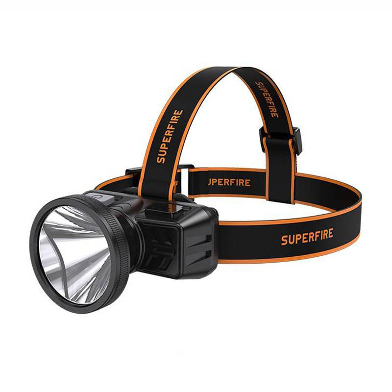 Superfire Stirnlampe HL51 160 Lumen USB
