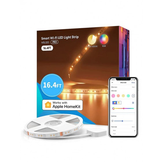 Meross Smartes LED Strip with RGBWW 5m WiFi HomeKit