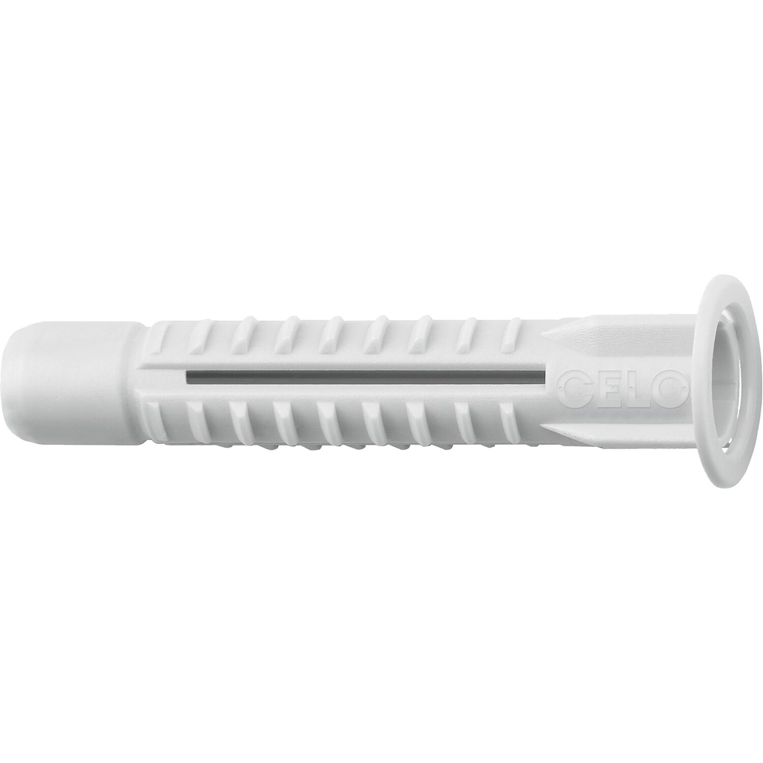 CELO Mehrzweckdübel mit Kragen MZK 6x30 - Polyethylen grau (100 Stück)